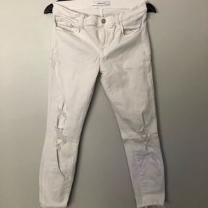 Jbrand whir distressed denim (cropped/demented)